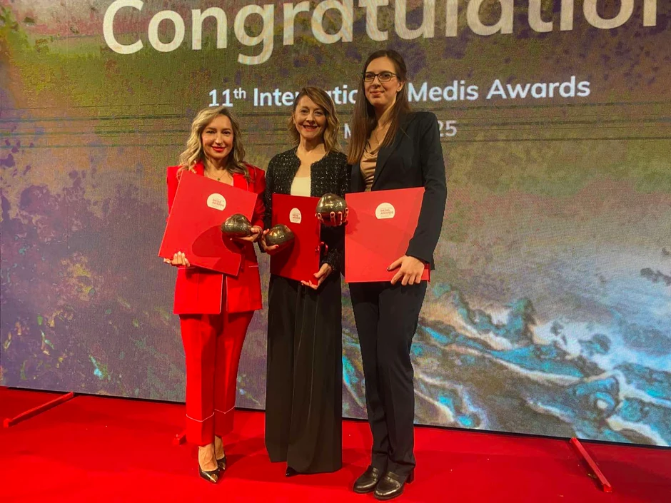 Dr Ana Banko, Aleksandra Plavšić i Marija Rovčanin, dobitnice medicinskog oskara