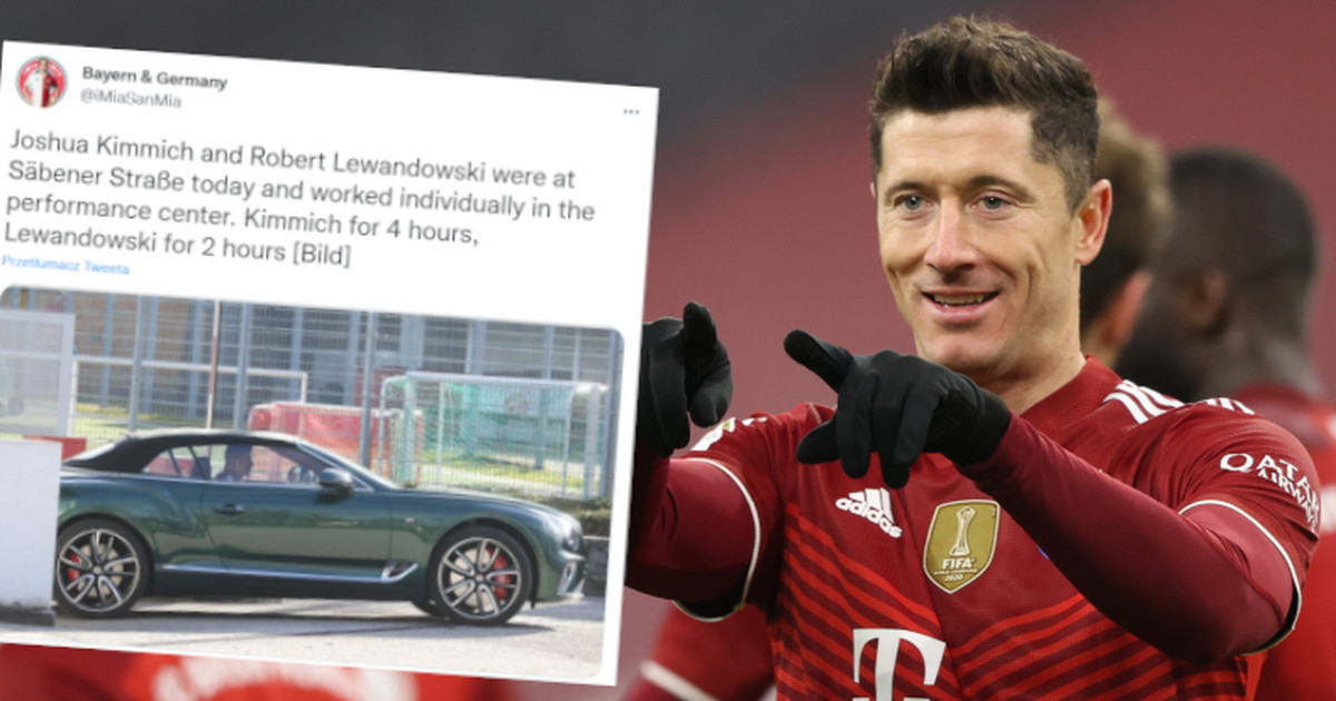 Lewandowski przyjechał do klubu wypasionym autem. Jest warte majątek! -  Sport