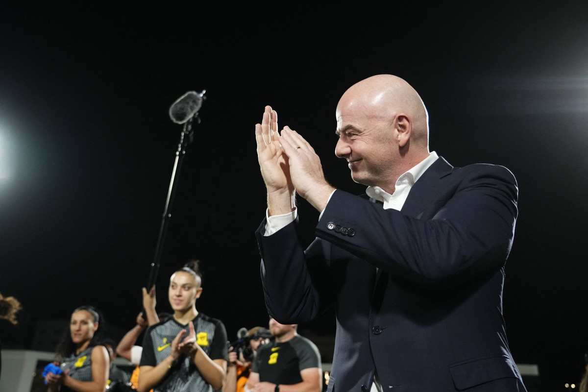 Prezydent FIFA Gianni Infantino