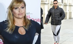 Mąż Skrzyneckiej skrytykowany za strój na pogrzebie Królikowskiego. Aktorka zabrała głos