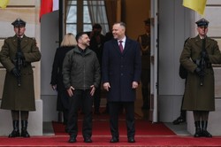 Ochrona przed dronami. Zełenski w Warszawie: Ukraina oferuje Polsce konsultacje