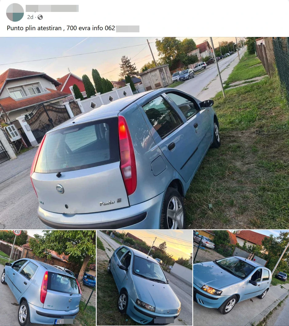Prodavao auto u kom je poginuo za 700 evra
