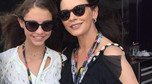 Catherine Zeta-Jones z córką, Carys
