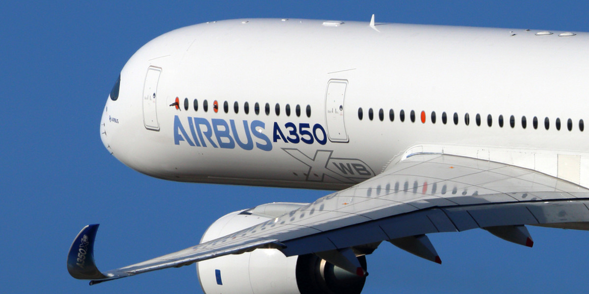 Airbus A350 to jeden z najnowocześniejszych samolotów dalekiego zasięgu. Konkuruje z Boeingami 787 Dreamliner