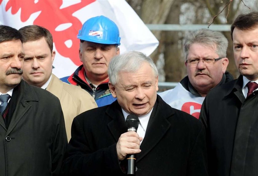 Szok? Kaczyński w roli Kopacz!