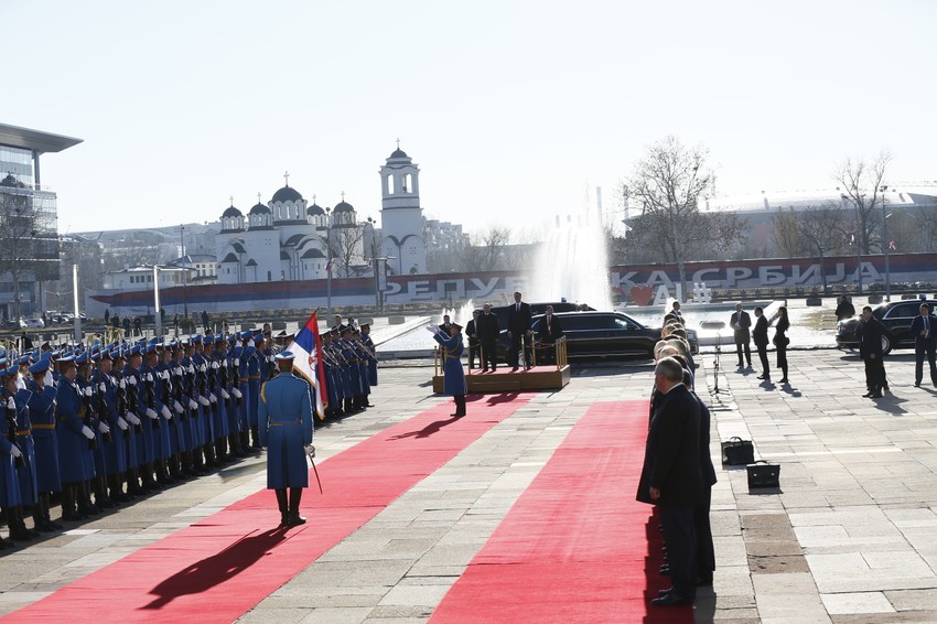 Vladimir Putin u Beogradu