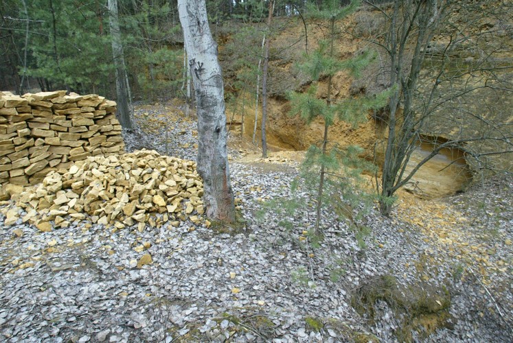 W tym kamieniołomie znaleziono rano wyziębioną Kasię
