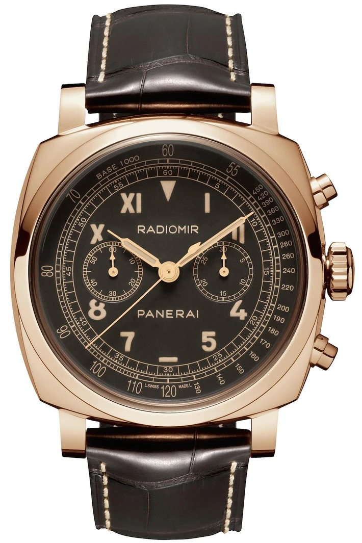 1. Panerai Radiomir 1940 Chronograph Oro Rosso 