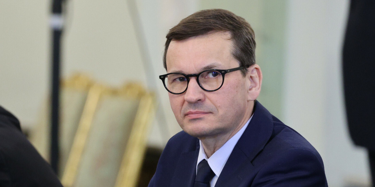 Polska ciągle czeka na pieniądze z KPO. Na zdjęciu premier Mateusz Morawiecki.