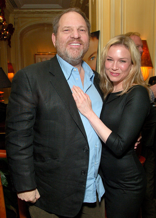 Harvey Weinstein i Renee Zellweger, party po pokazie filmu "Miss Potter" 