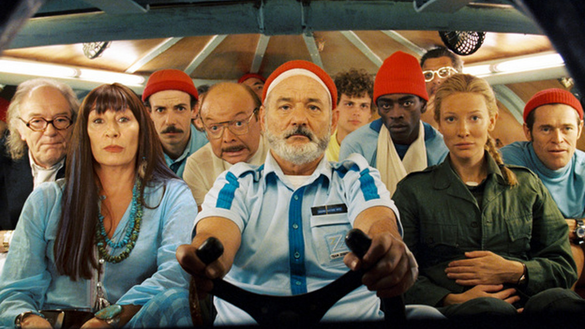 "Podwodne życie ze Stevem Zissou". Reżyseria: Wes Anderson. W rolach głównych: Bill Murray, Owen Wilson, Cate Blanchett, Anjelica Huston, Willem Dafoe, Jeff Goldblum. USA 2004.