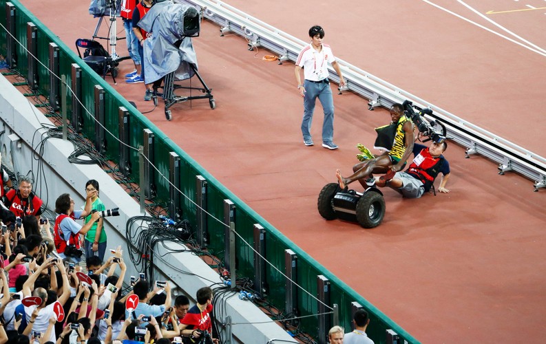 Kamerzysta rozjechał Usaina Bolta