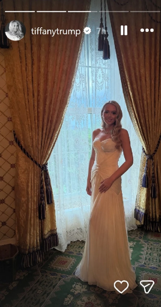 Tifani Tramp na svečanoj večeri u Beloj kući 