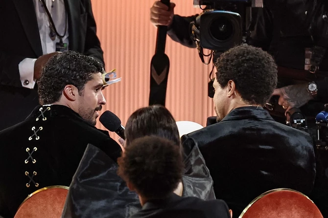 Bed Bani i voditelj Trevor Noa