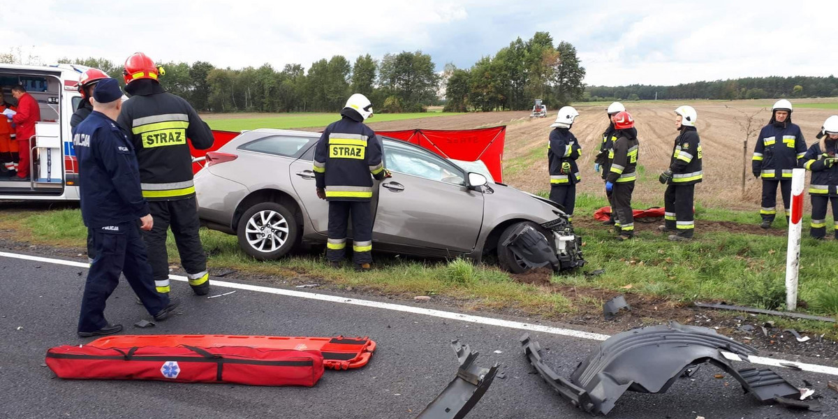 Tragiczny wypadek w pobliżu Szlichtyngowa