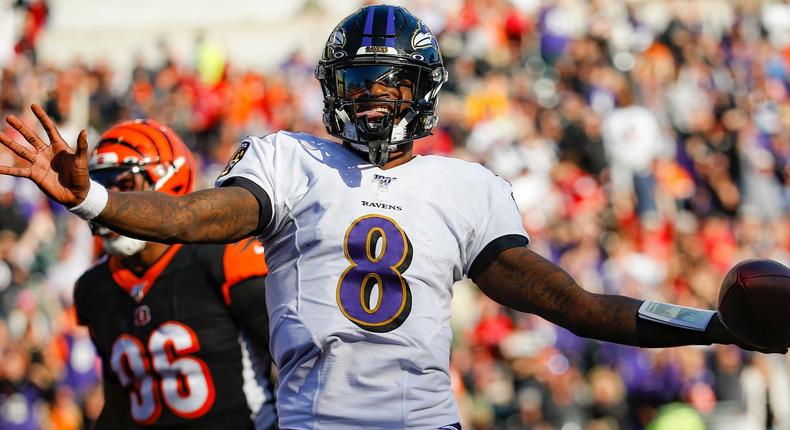 lamar jackson week 11