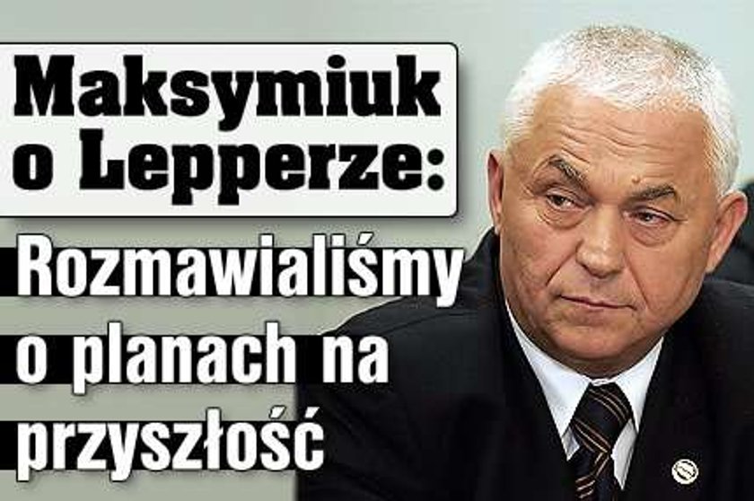 Maksymiuk dla Faktu: Miał mi powiedzieć coś ważnego