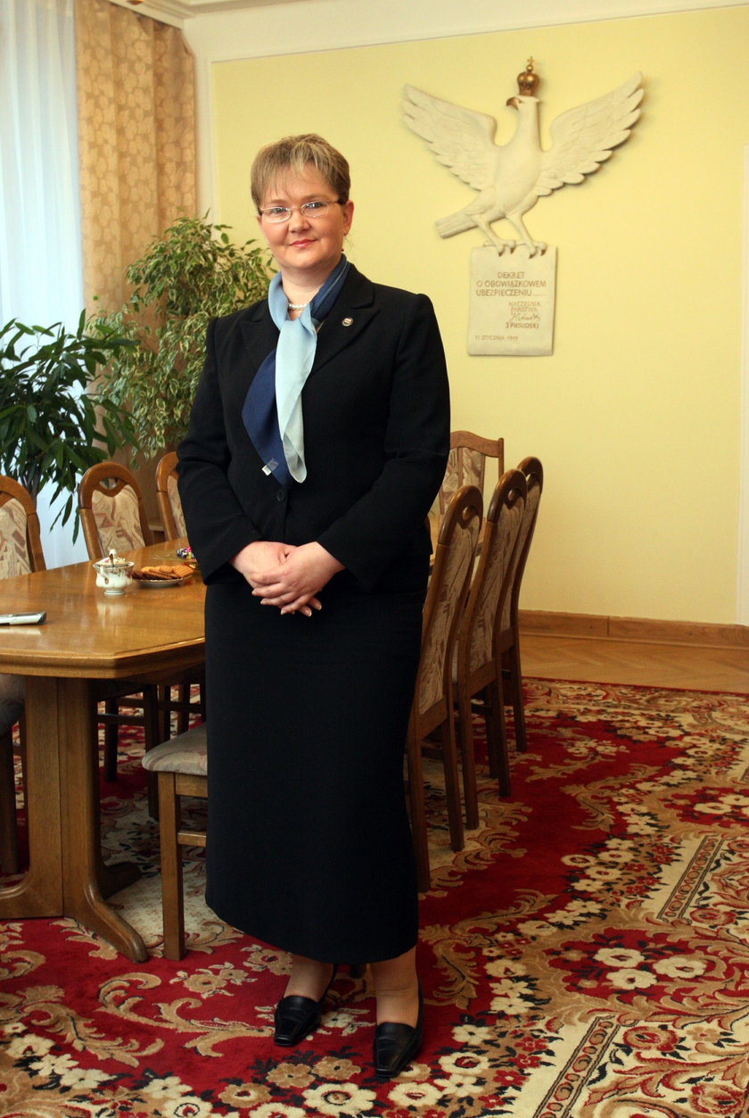 Anna Kalata, była minister pracy.