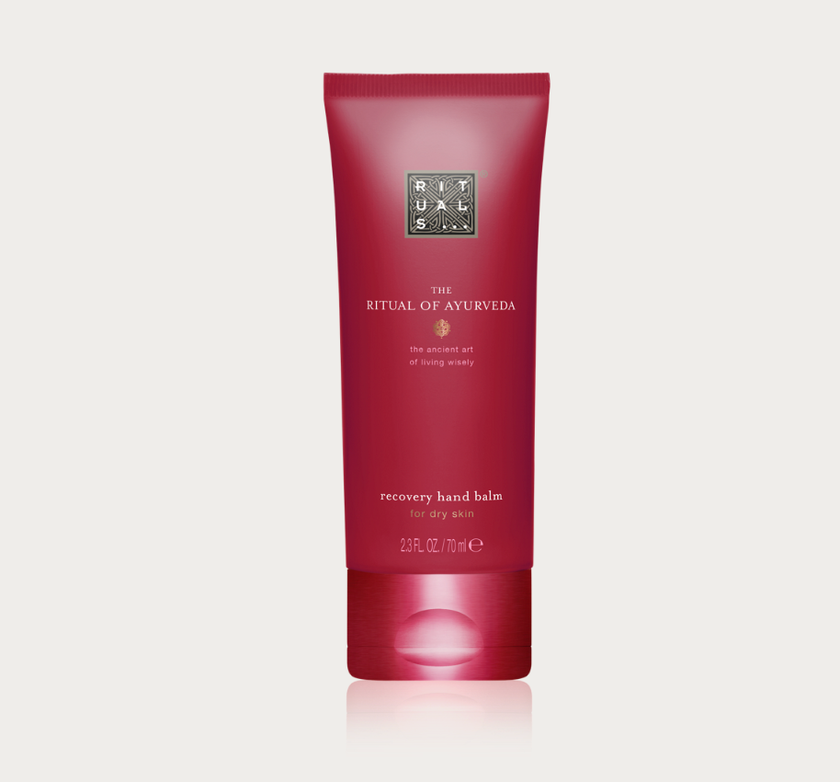 Handbalsam mit natürlichen Inhaltsstoffen aus der «The Ritual of Ayurveda»-Linie von Rituals für 13.50 Franken. 