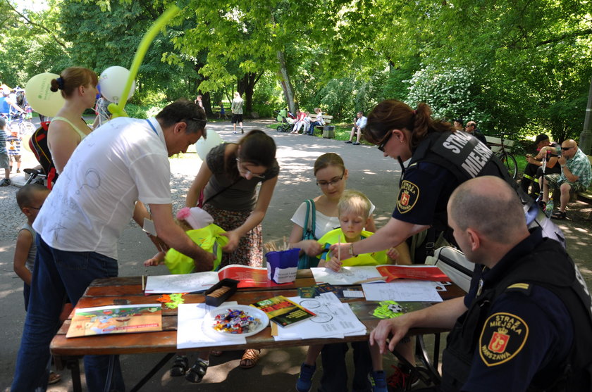 Piknik rodzinny w Parku Praskim