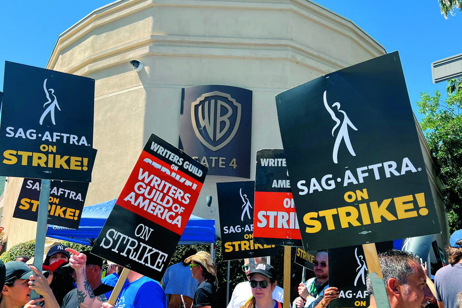 Wielki strajk scenarzystów w Hollywood