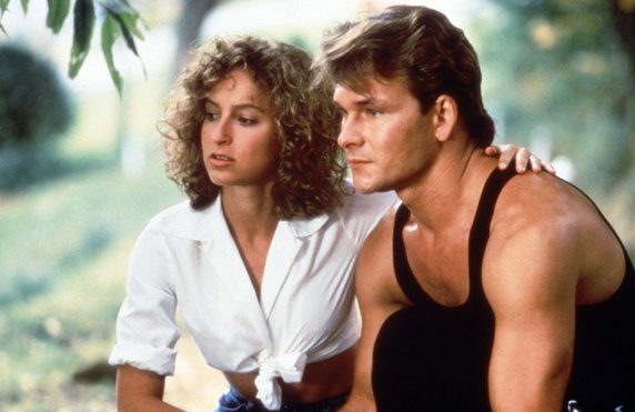 Patrick Swayze i Jennifer Grey w filmie "Dirty Dancing"