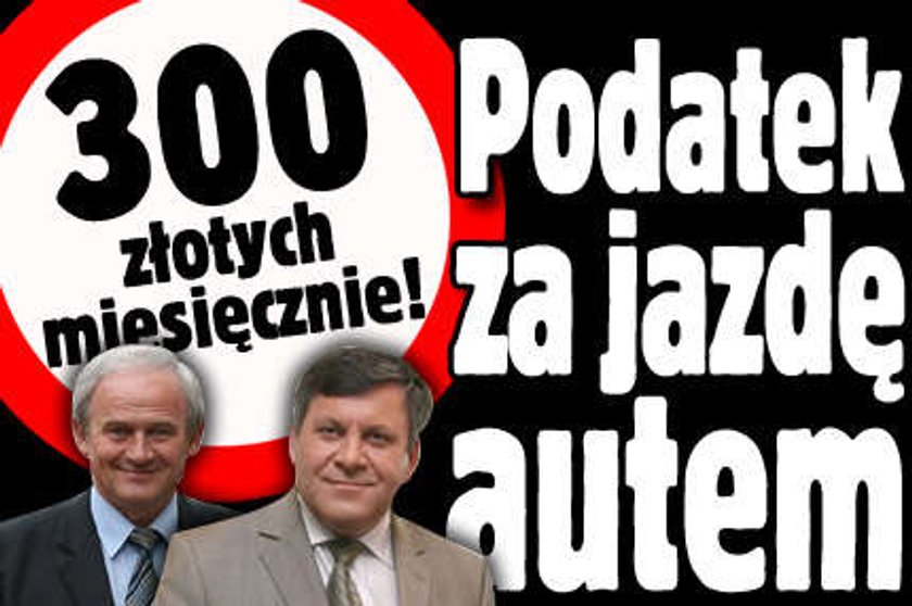 300 zł miesięcznie za jazdę autem