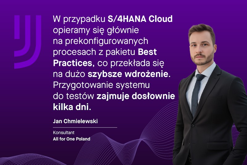 System SAP S/4HANA wspiera zarządzanie finansami
