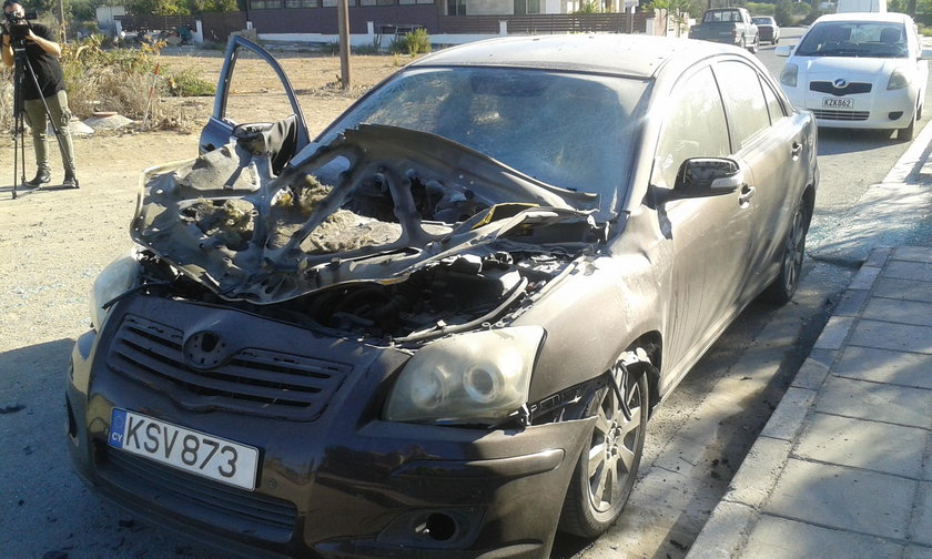 Zamach na sędziego piłkarskiego Giorgosa Nicolaou! Auto eksplodowało