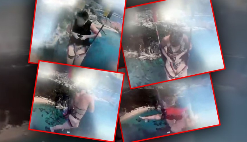 Ovo je trenutak u kojem se Tijana R. otkačila sa padobrana