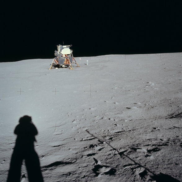 Moduł księżycowy - pierwszy kościół na innym ciele niebieskim niż Ziemia, 20 lipca 1969, NASA