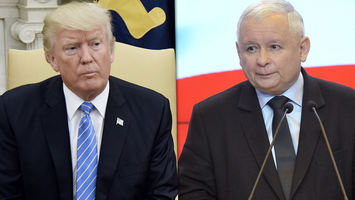 Donald Trump spotka się z Kaczyńskim w Warszawie