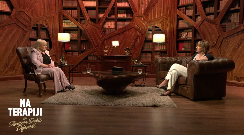 Suzana Petričević, emisija "Na terapiji sa Slavicom Đukić Dejanović"