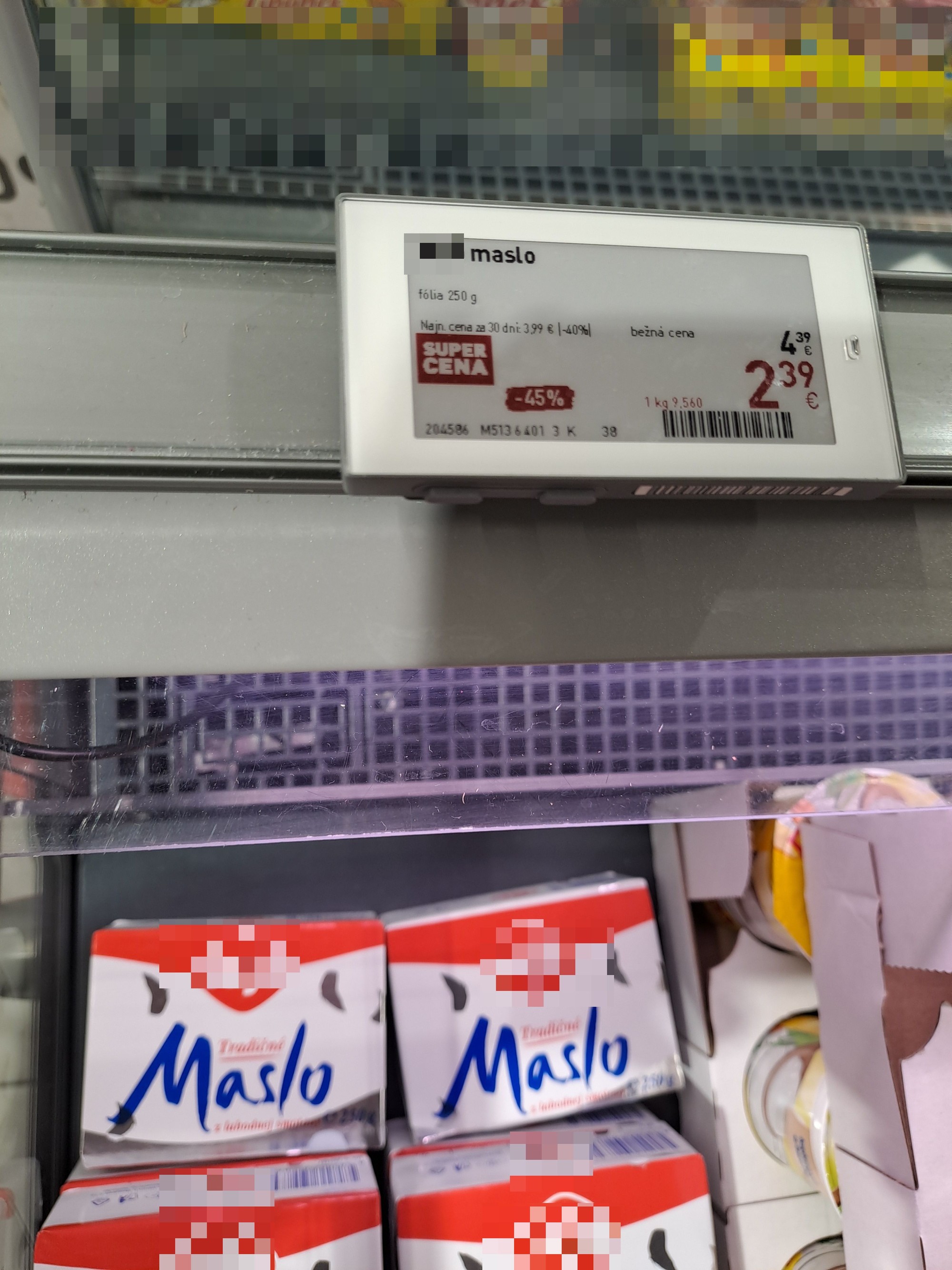 Čitateľ Igor nám poslal cenu masla.
