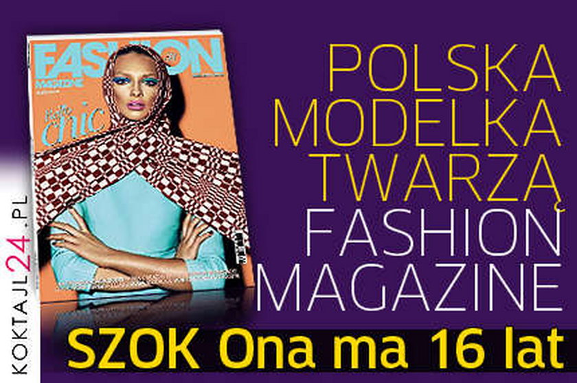 Polska top model w "Fashion Magazine"