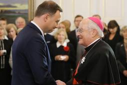 Andrzej Duda, abp Henryk Hoser