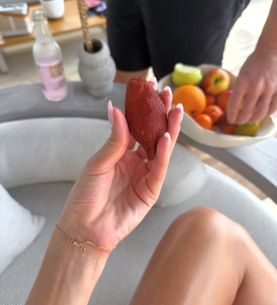 Iva Grgurić na Maldivima