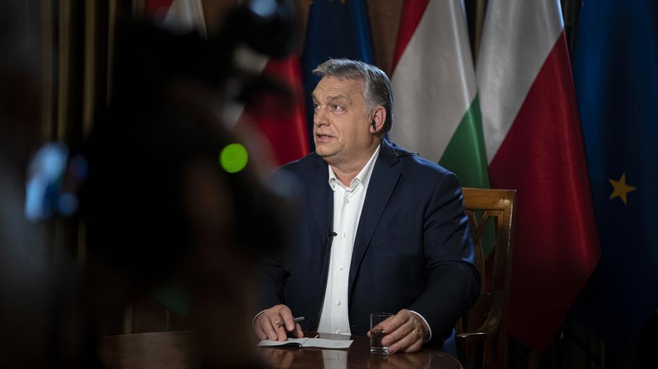 Orbán Viktor miniszterelnök / Fotó: MTI/Miniszterelnöki Sajtóiroda/Benko Vivien Cher
