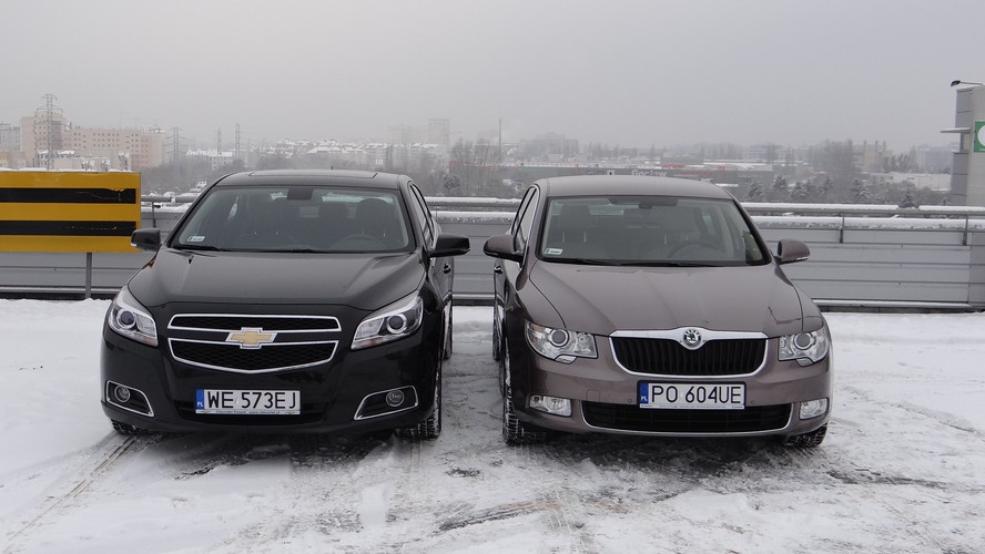 Chevrolet malibu kontra skoda superb