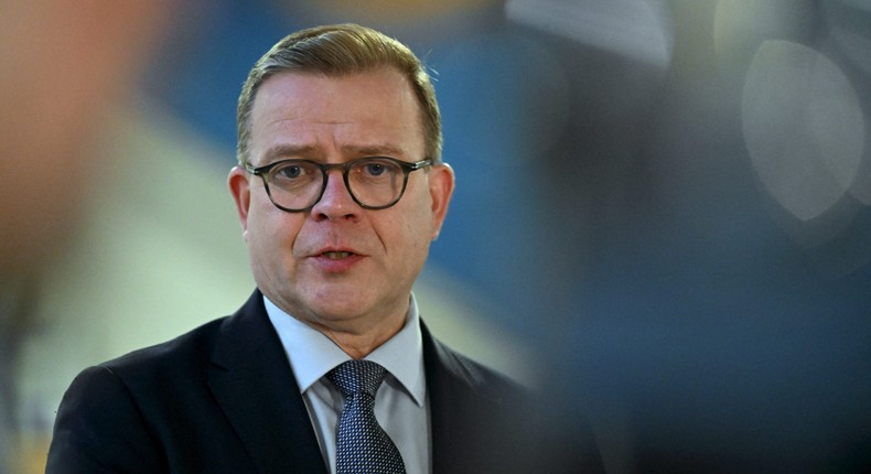 Finnish Prime Minister Petteri Orpo raised concerns around Russia's shadow fleet of oil tankers after a vessel was seized on Thursday as part of an investigation into a ruptured undersea cable.Jussi Nukari/Lehtikuva/AFP via Getty Images