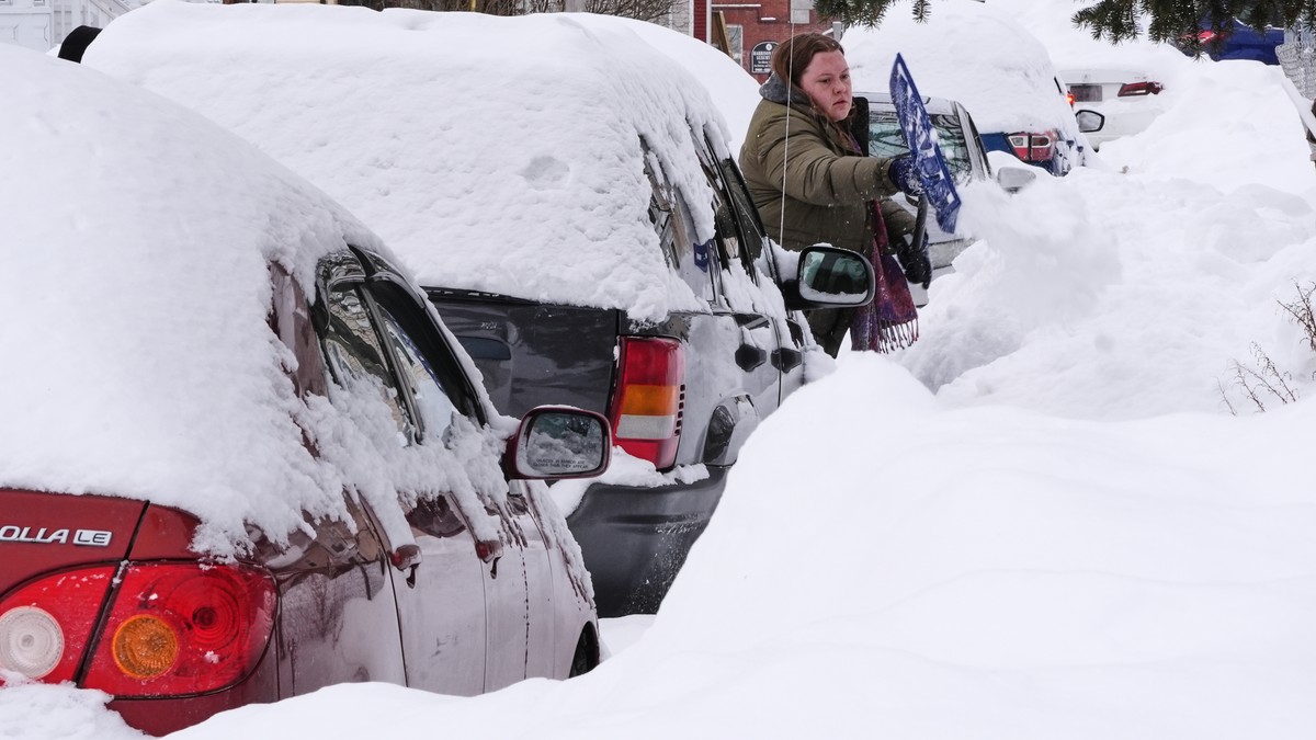 Sneg u Masačusetsu, 27. januar 2026.