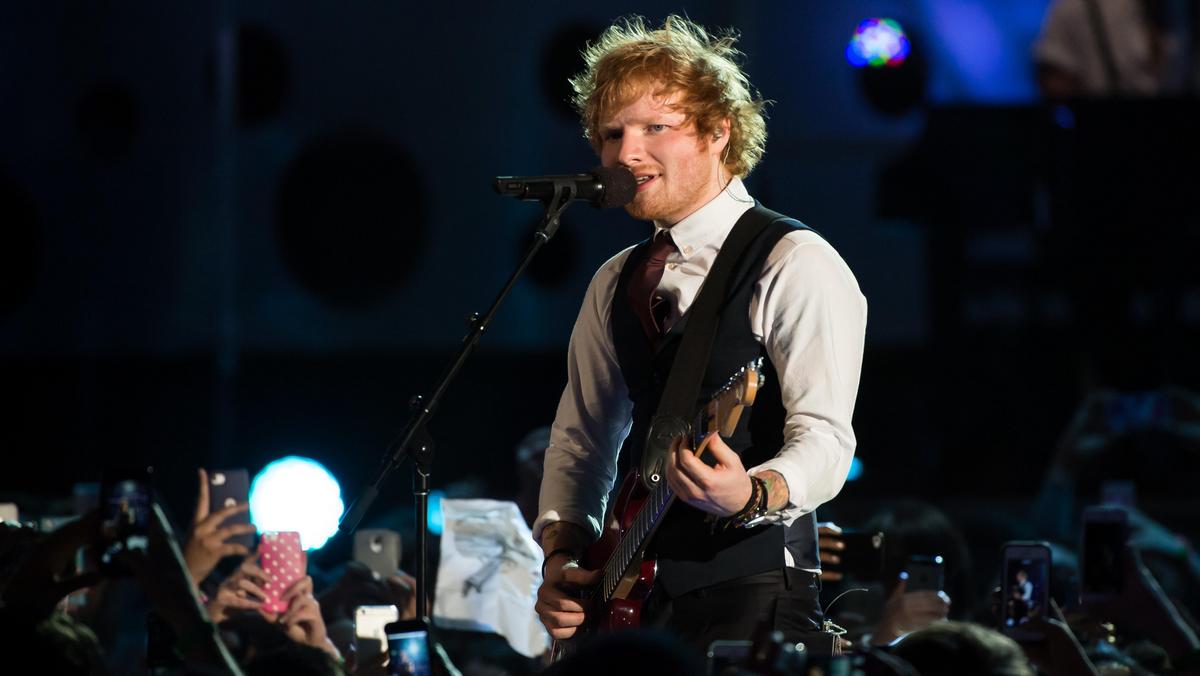 Ed Sheeran muzyka koncert
