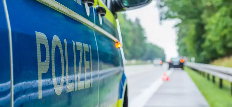 Polak pędził 240 km/h. Ucieczkę przed niemiecką policją przerwała nieoczekiwana awaria