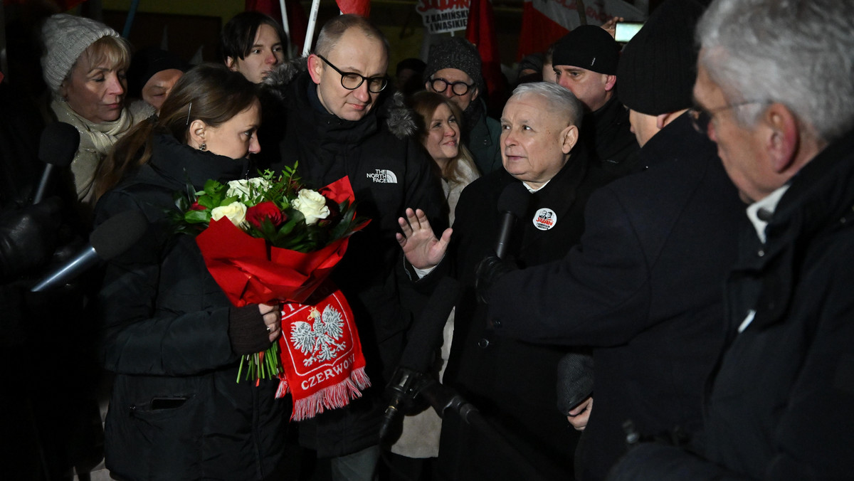 Jarosław Kaczyński chciał odwiedzić Macieja Wąsika. "To jest wynik złośliwości"
