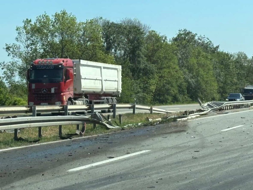Šleper koji je izazvao saobraćajnu nesreću kod Smedereva