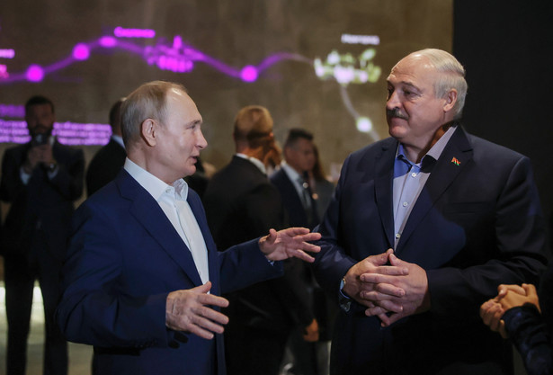 Władimir Putin i Alaksandr Łukaszenka