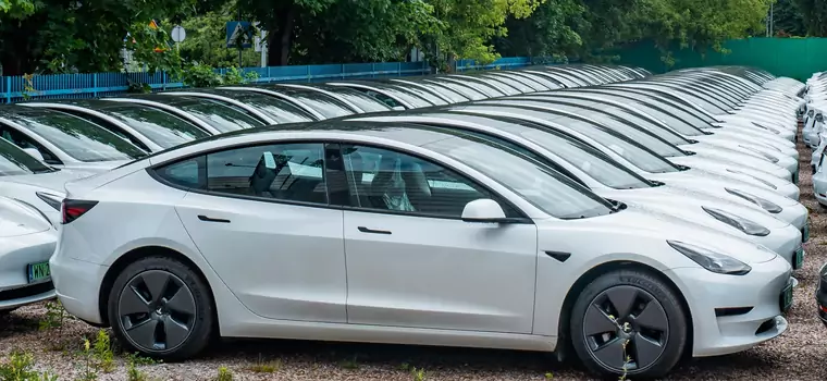 Tesla tonie w akcjach serwisowych. Media śmieją się z czcionki, ale to mały pikuś