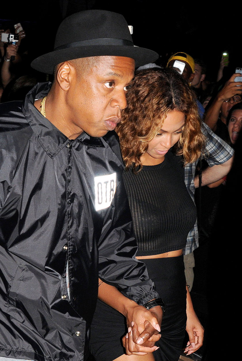 Jay Z i Beyonce na festiwalu muzycznym Budweiser Made in America