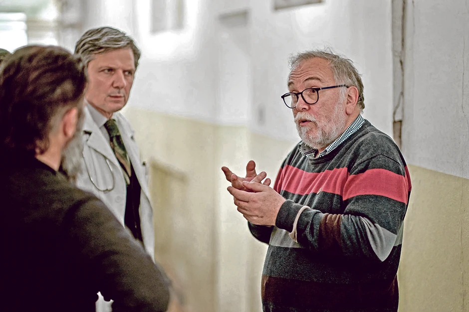 Reditelj Lekić na snimanju