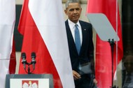 WARSZAWA PLAC ZAMKOWY 25-LECIE WOLNOCI OBCHODY Barack Obama 